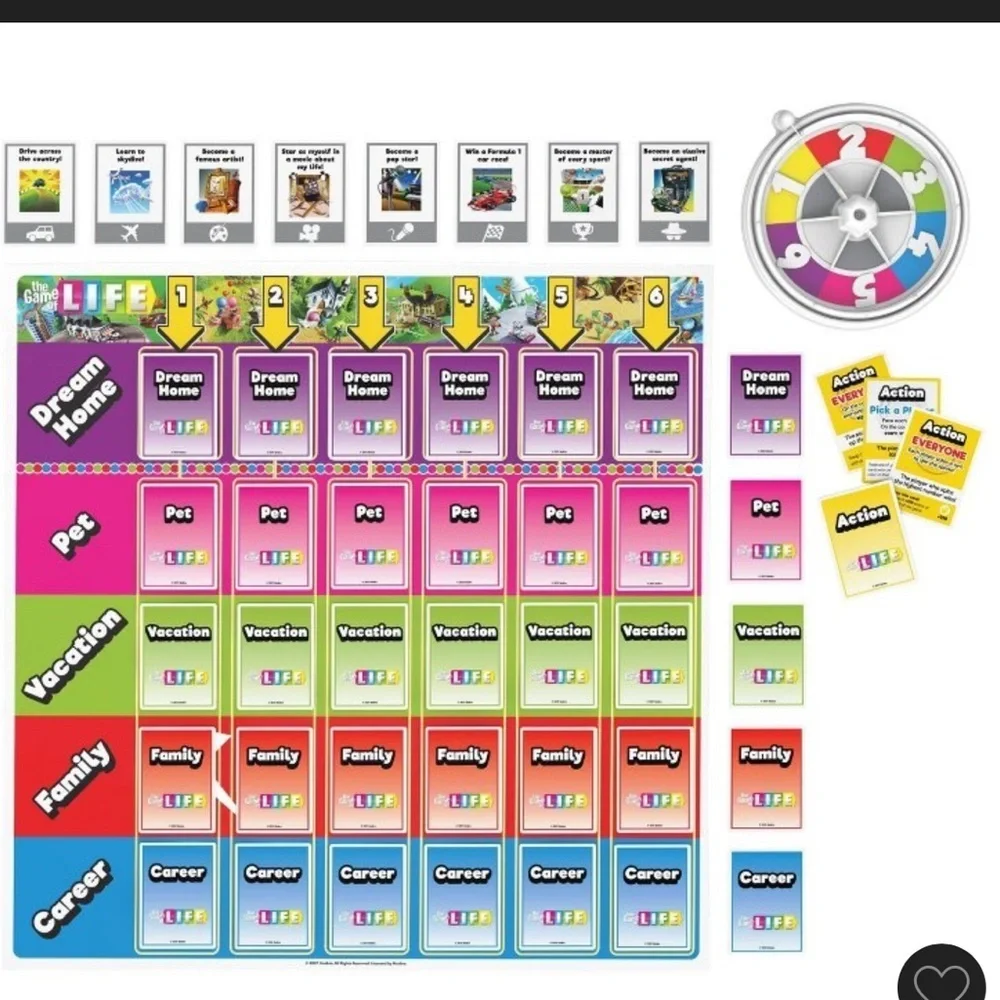 Hasbro The Game of Life Giant Edition - Multicolor